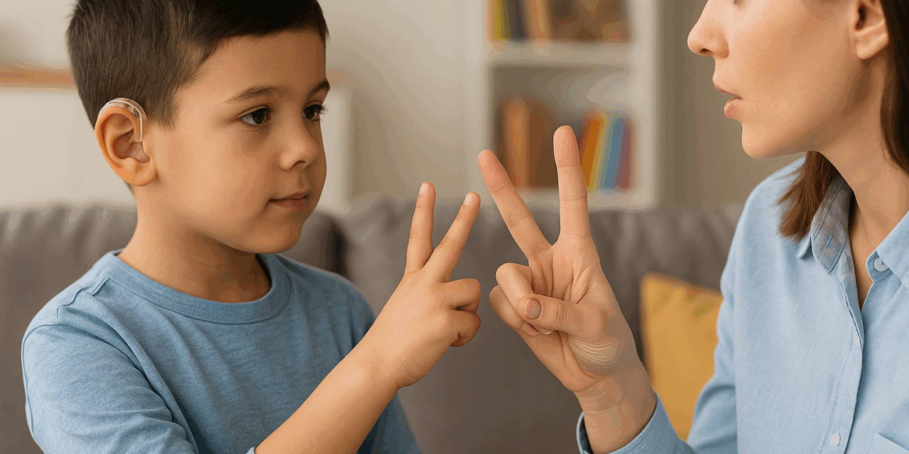 Gehörlose Kinder fördern: Frühförderung und Unterstützung