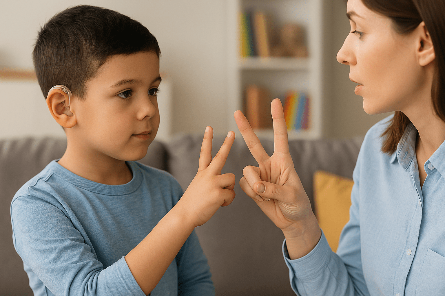 Gehörlose Kinder fördern: Frühförderung und Unterstützung