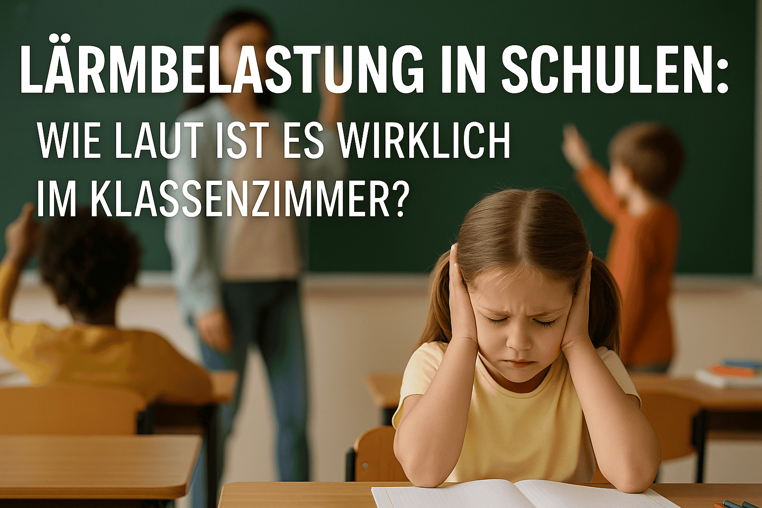 lärmbelastung in schulen