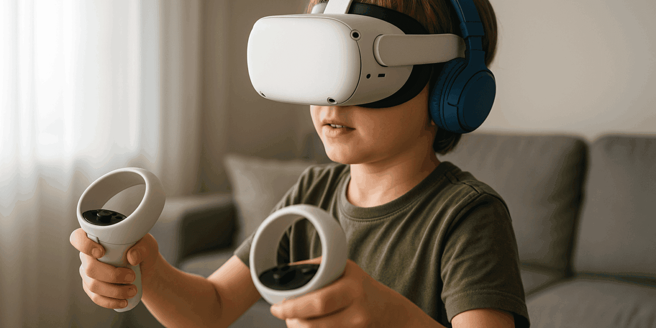 Gehörschutz für VR-Gaming und Metaverse-Aktivitäten bei Kindern