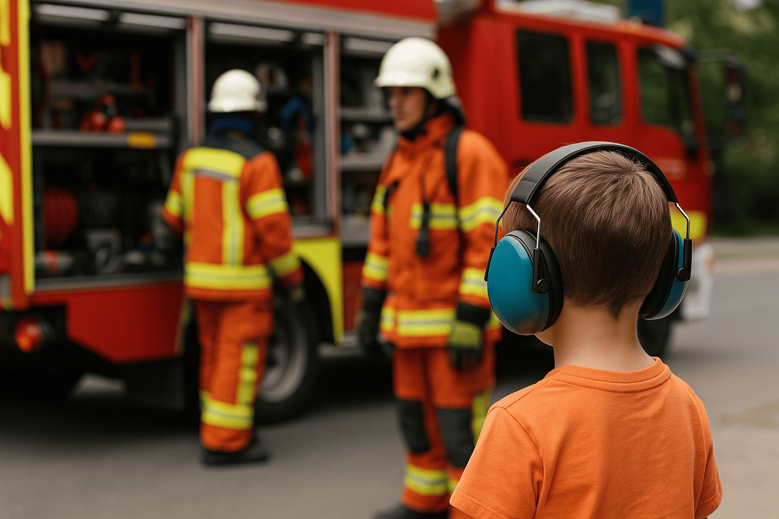 Gehörschutz für Kinder bei Feuerwehreinsätzen: Sicherheit für kleine Helfer