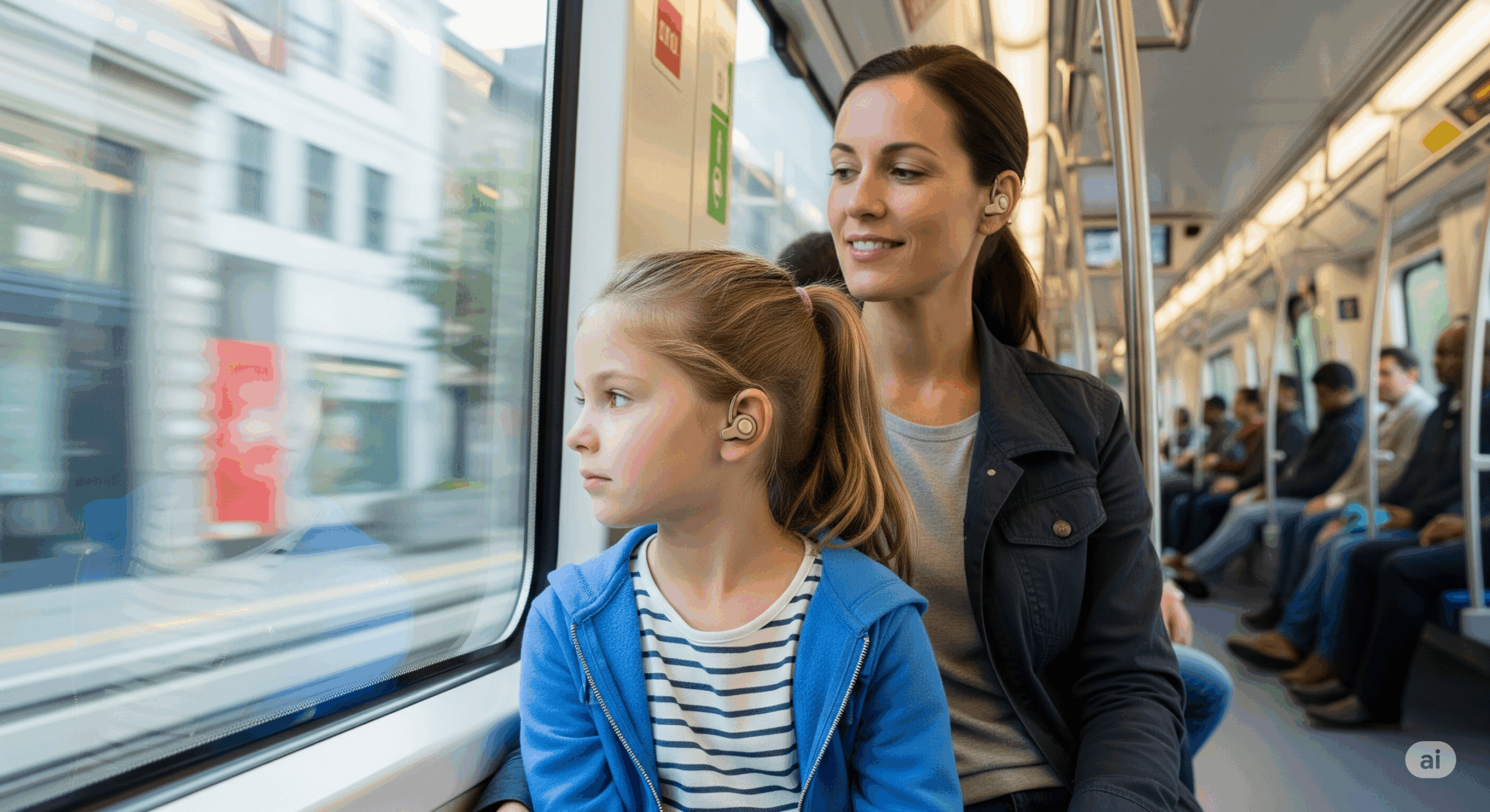 Öffentliche Verkehrsmittel: Gehörschutz in Bahn, Bus und U-Bahn – Praxisleitfaden für Pendelkinder & Eltern